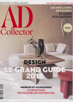  Cover of the ARCHITECTURAL DIGEST magazine, 2018 collector edition