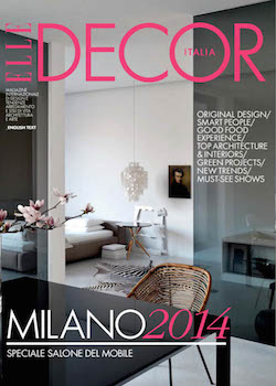 Cover of the ELLE DECORATION magazine 2014