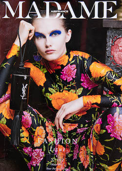 Cover of the MADAME AIRFRANCE magazine, 2017 edition