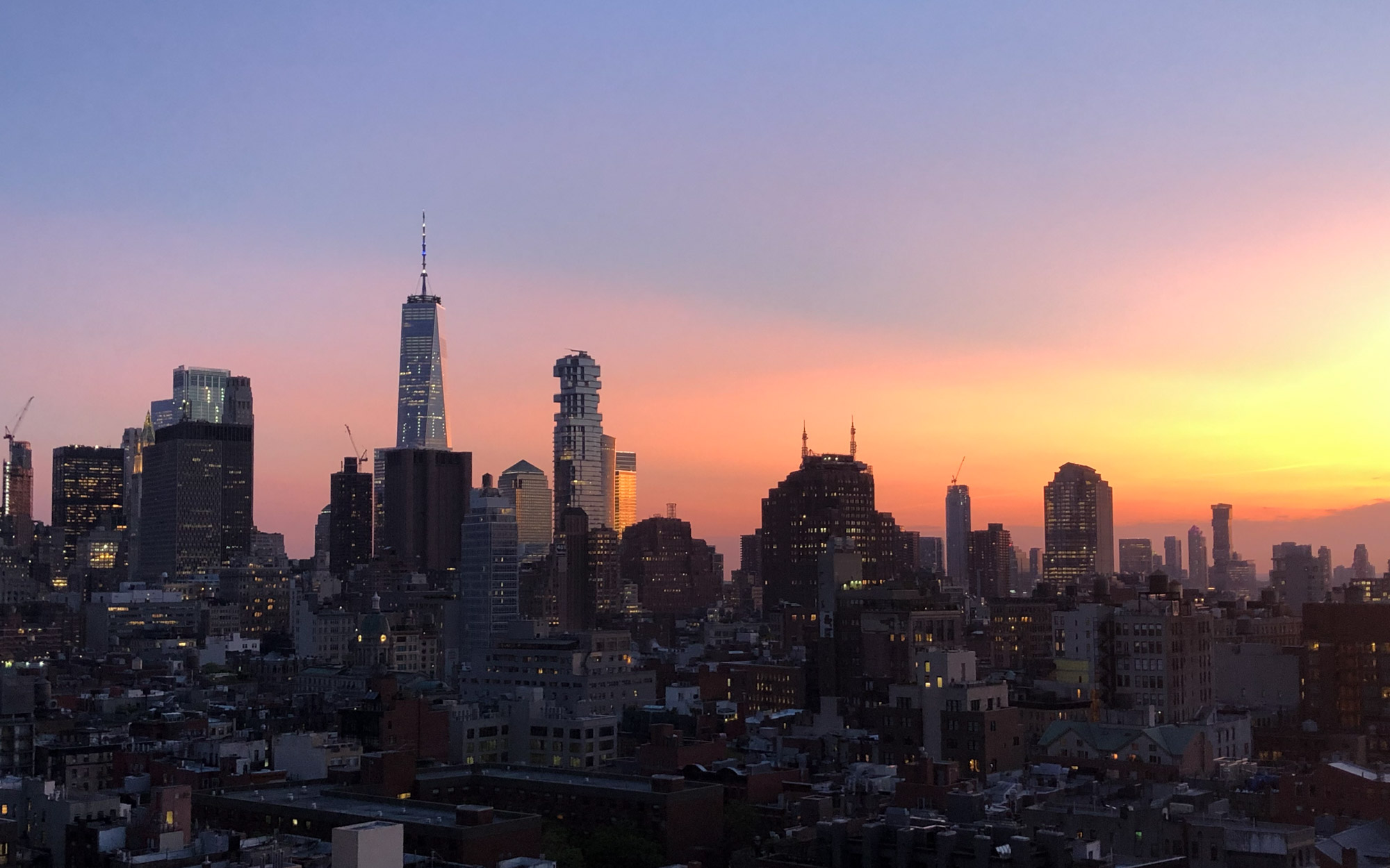 Inspiration Ozone Skyline New York City 