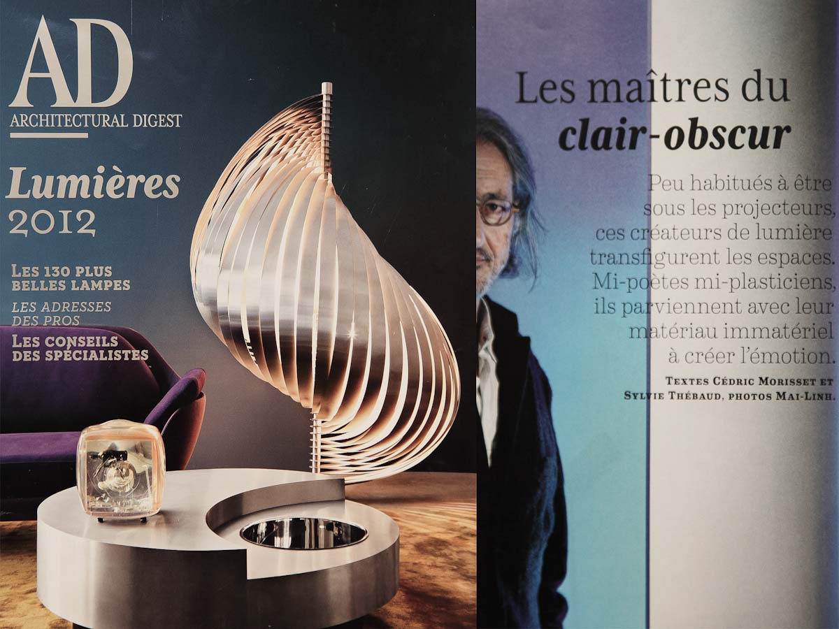 Cover of the AD magazine, September 2012 issue