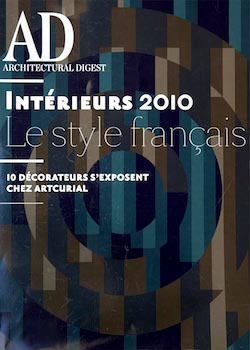 Cover of the AD Intérieurs 2010 magazine