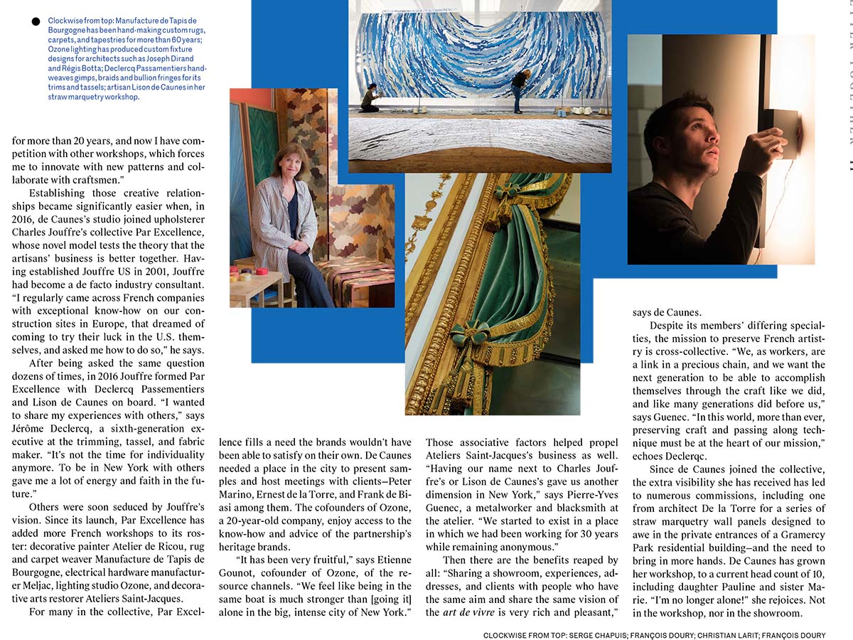 Article on Par Excellence in AD PRO magazine 2020