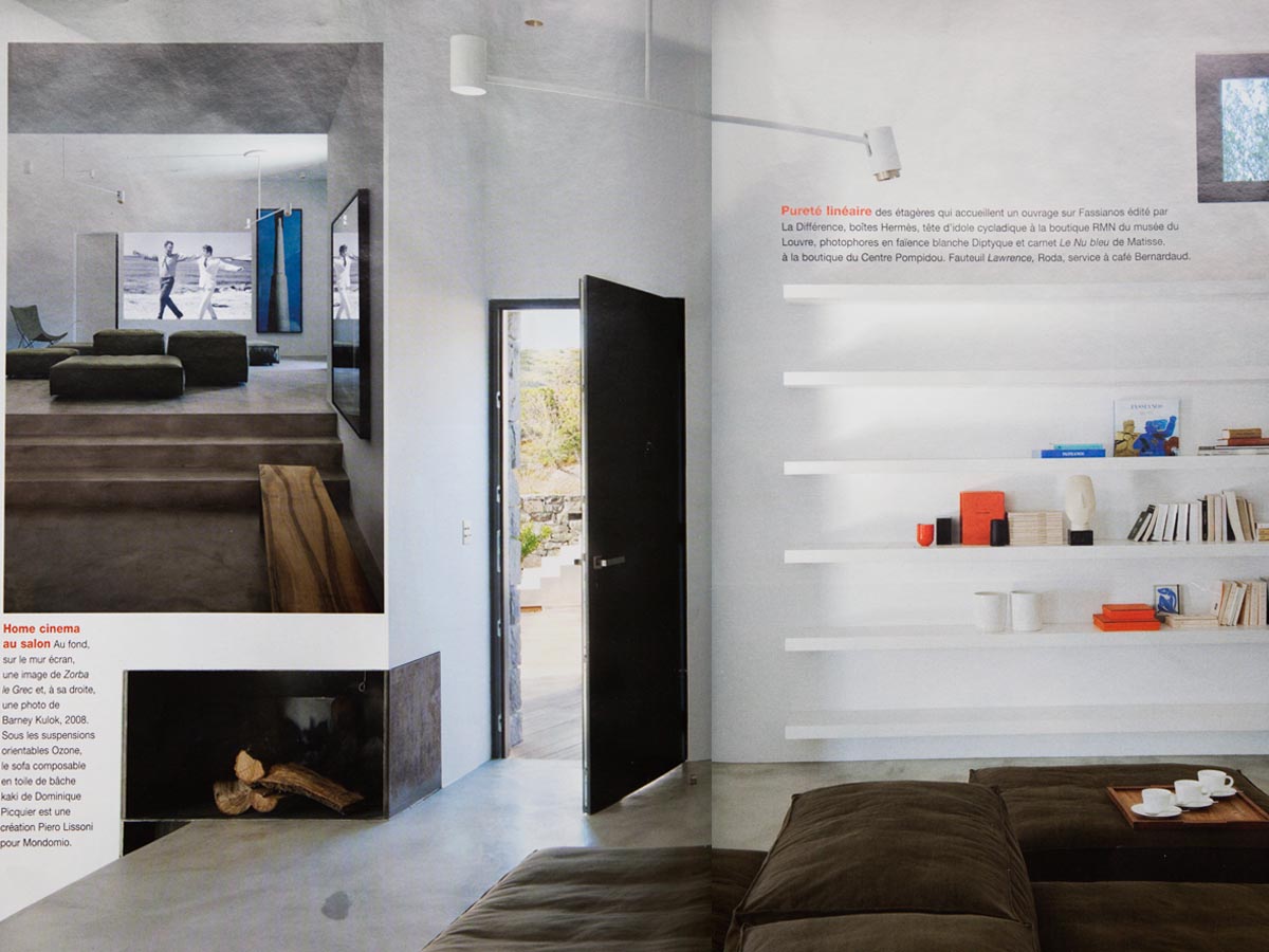 Ozone Light adjustable pendant lights featured in Côté Sud magazine, June/July 2013 issue
