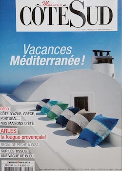 Cover of the Côté Sud magazine, June / July 2013 issue