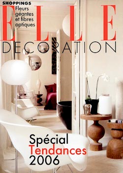 Cover of ELLE Decoration magazine, special trends 2006