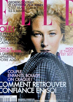 Cover of ELLE France magazines 2003