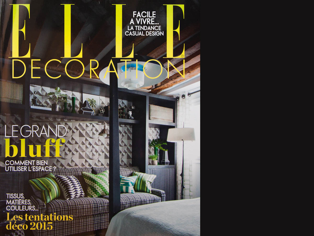 Cover of the ELLE DECORATION 2015 magazine