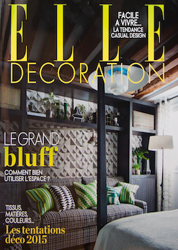 Cover of the ELLE DECORATION 2015 magazine