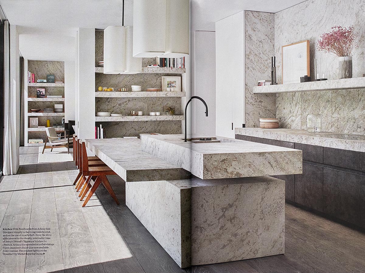 Brasilia S pendant light in the ELLE DECORATION magazine 2021