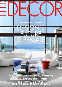 Cover of the ELLE DECORATION magazine, June 2019 edition