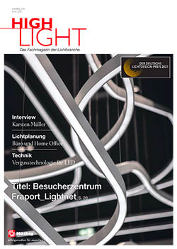 Cover of the HIGH LIGHT magazine 2021