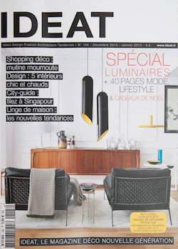 Cover of the IDEAT magazine, December 2013 edition