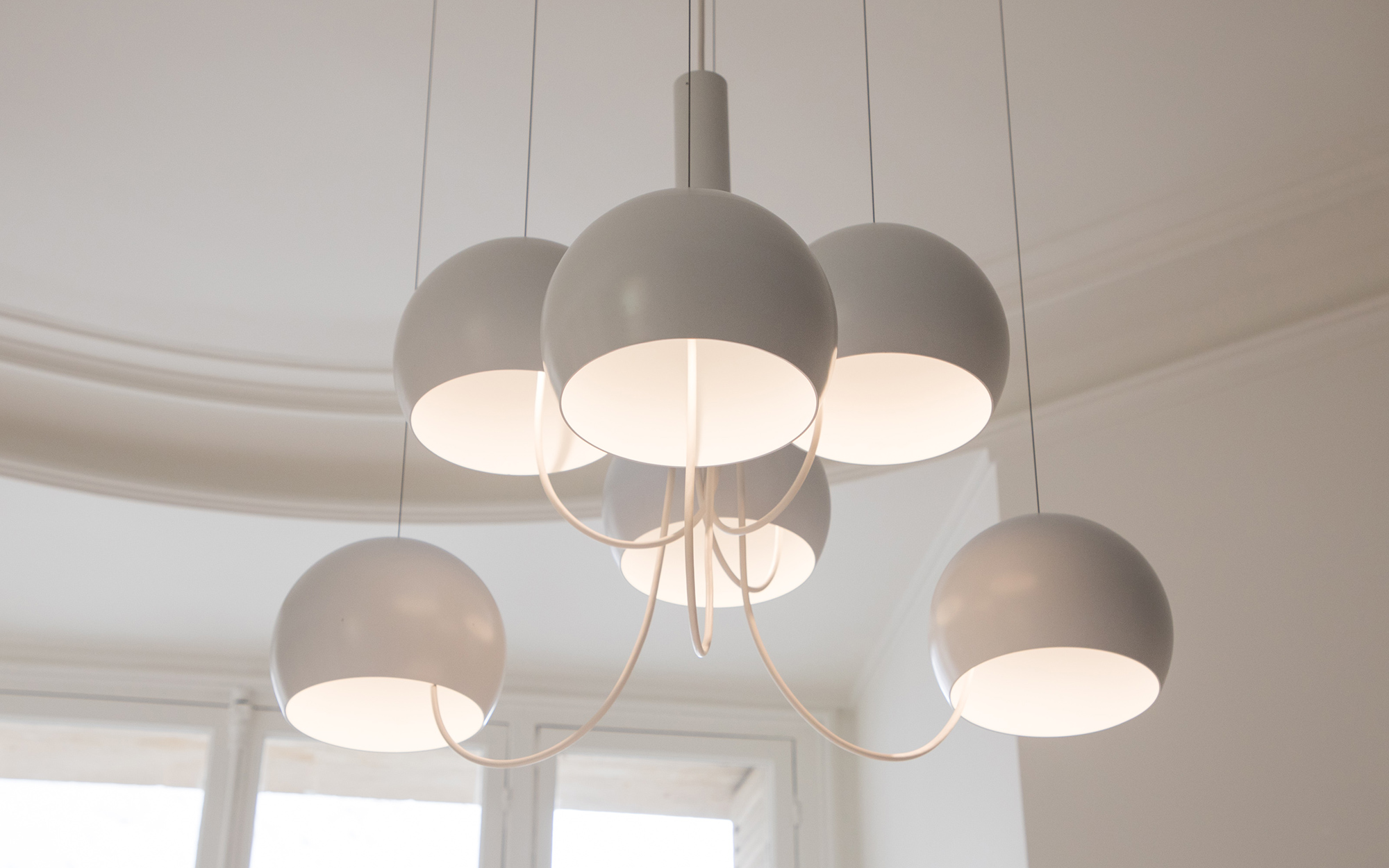 Aufnahme des Kronleuchters Paulin M101 für Ozone