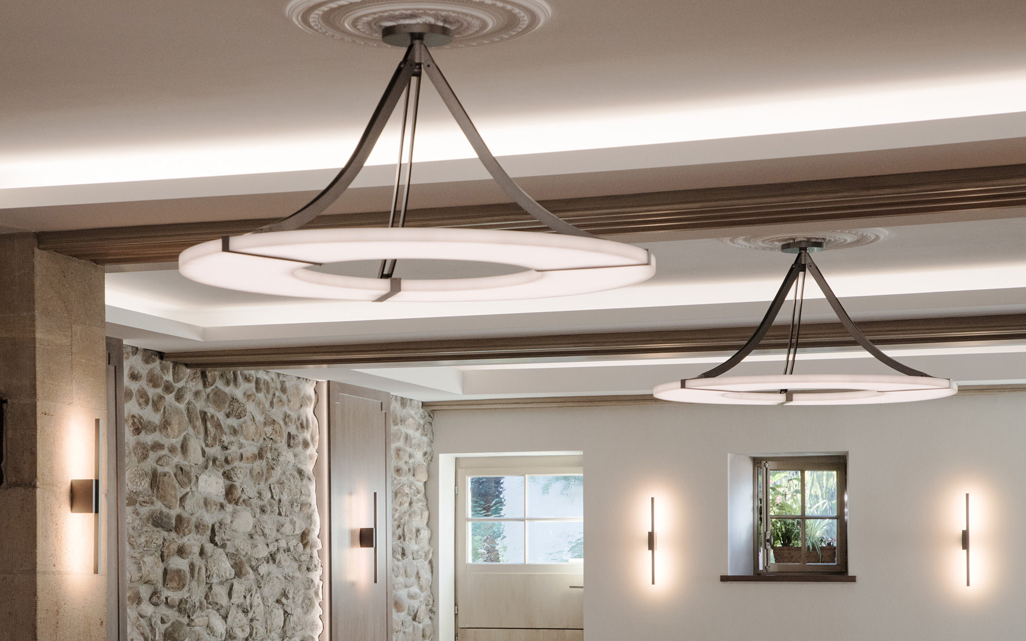 Luxembourg and Untitled collection by Gounot & Jähnke for the restaurant Domaine de Châteauvieux