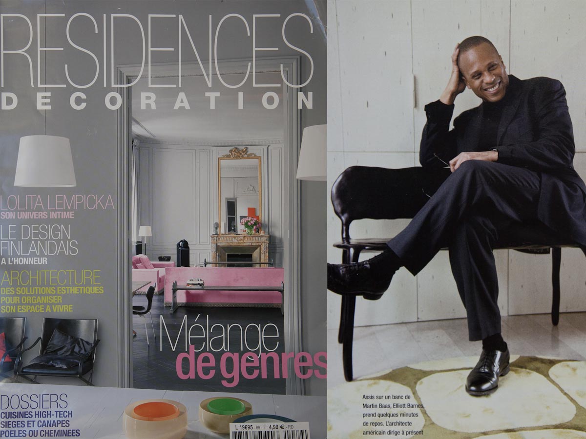 Cover of the Résidences Décoration 2009 magazine