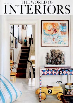 Cover of The world of interiors magazine, April 2010 issue