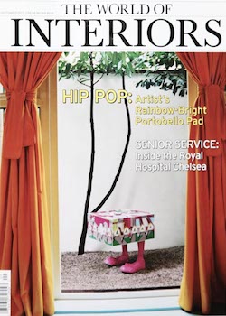 Cover of the world of interiors magazine 2011
