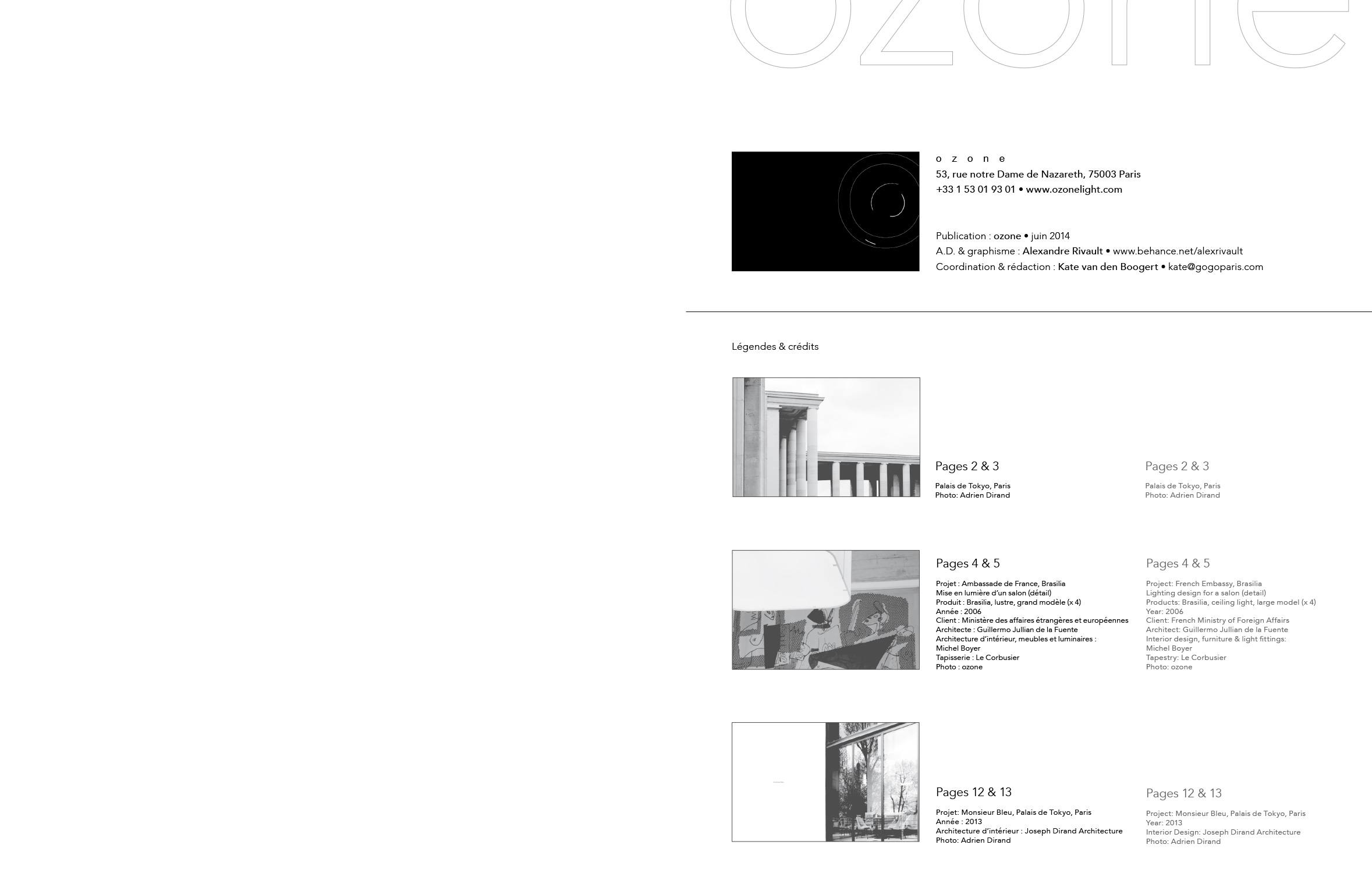 Magazine Ozone Etienne Gounot Eric Jähnke 2014 