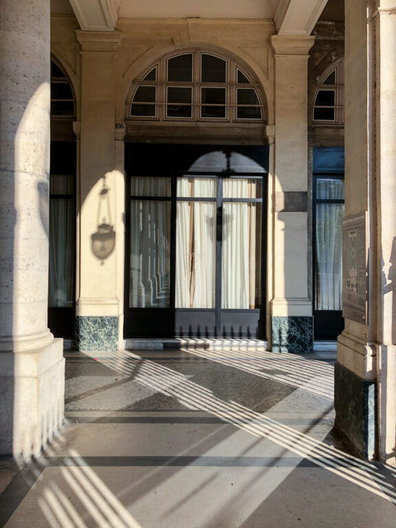 The Palais Royal in Paris - Inspiration for Régis Botta's Les Parisiennes collection for Ozone