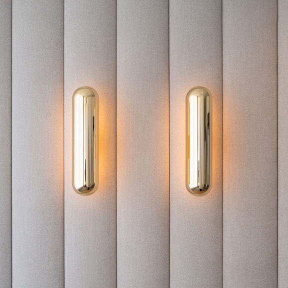 Wandleuchten Gélule von Joseph Dirand im Showroom 344 Bowery von Par Excellence in New York