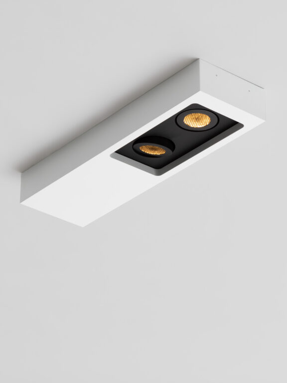 White Regard S ceiling light by Glenn Sestig for Ozone
