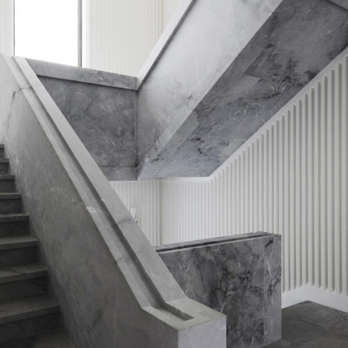 Inspiration from Joseph Dirand for the Gélule Albâtre Sconce