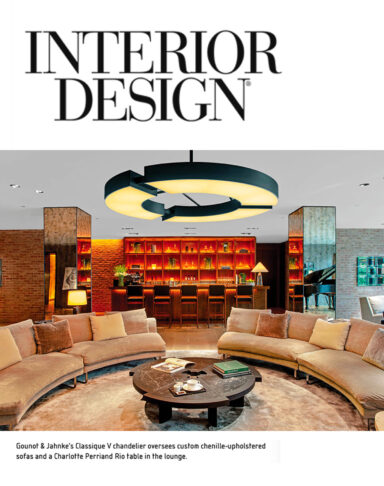 INTERIOR DESIGN - Classique V chandelier by Gounot & Jähnke 