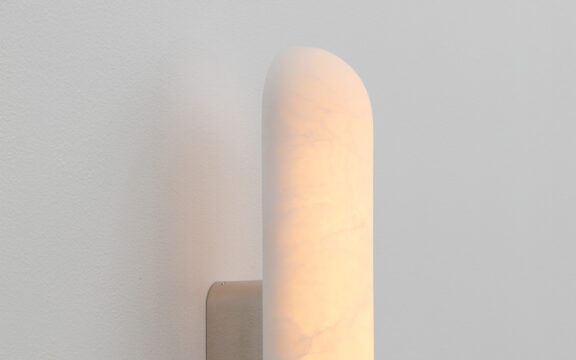 Gélule Albâtre Sconce by Joseph Dirand for Ozone