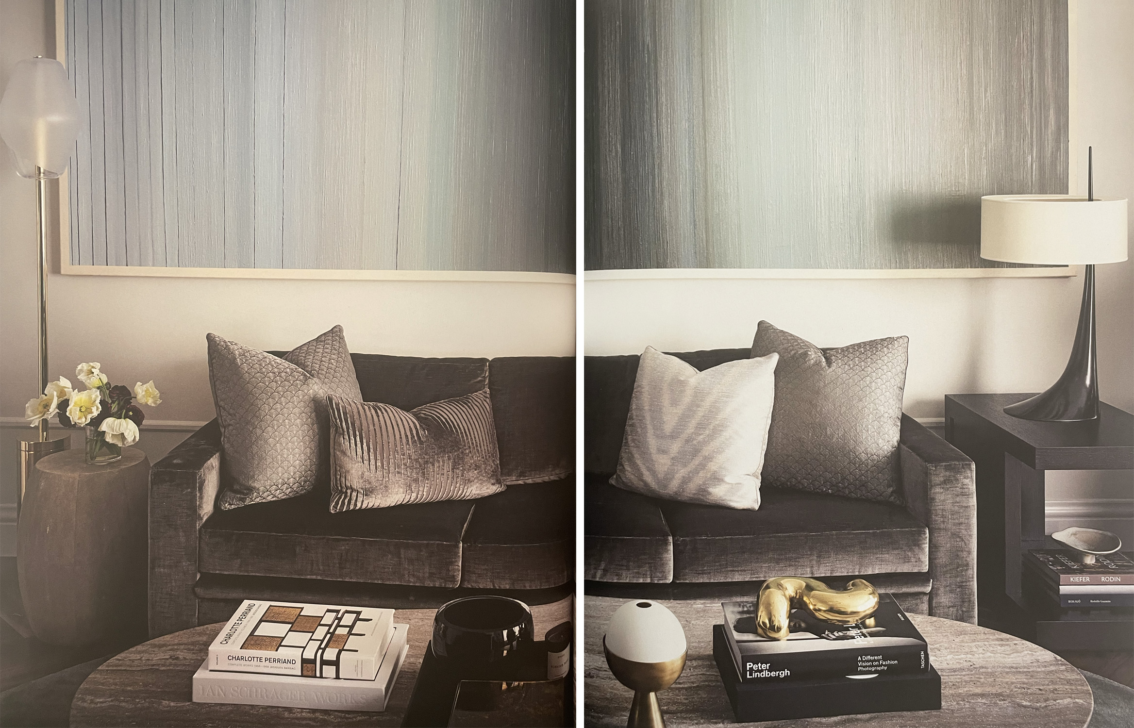 Montmartre floor lamp for Nicole Hollis' magazine 