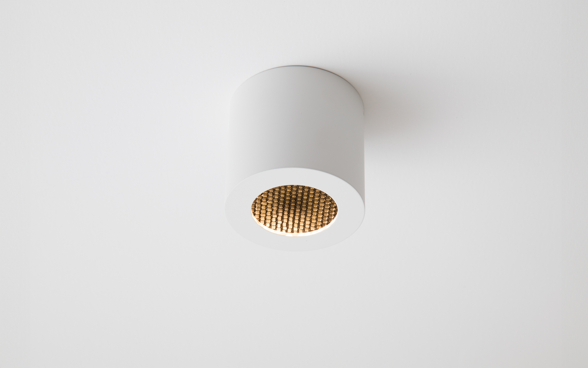 Marienbad C circular white spotlight by Gounot & Jähnke for Ozone
