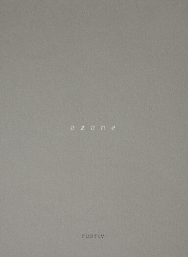 Cover page of the catalog for the Furtiv collection by Gaëlle Lauriot-Prévost and Dominique Perrault for Ozone