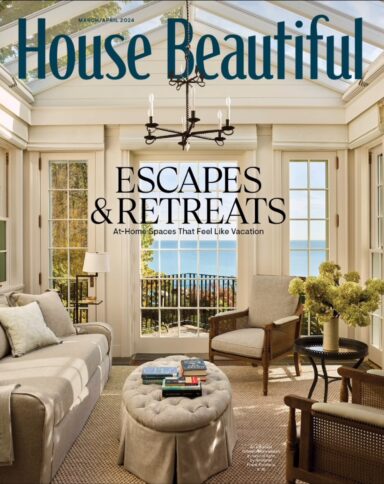 Cover of House Beautiful magazine, March/April 2024 issue