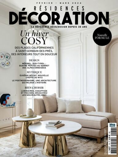 The Furtiv LH floor lamp in Résidences Décoration magazine, March 2024