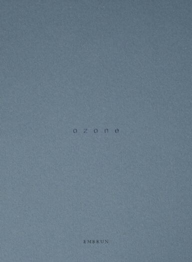 Cover page of the brochure for the Embrun collection by Ozone