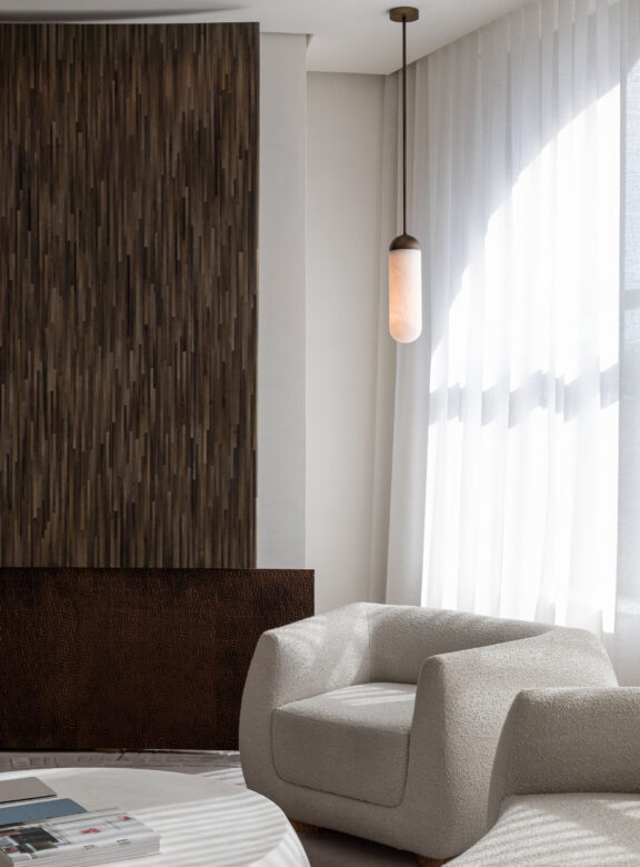 The Gélule S Pendant Light by Joseph Dirand for Ozone