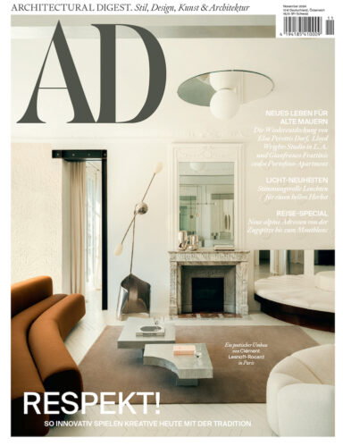 Cover of the AD magazine, November 2024 edition
