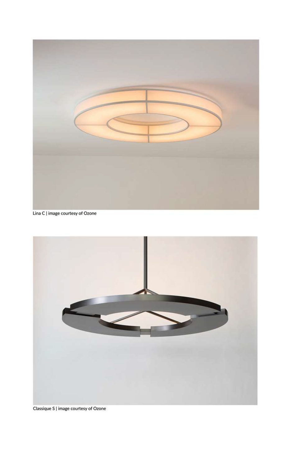 Designboom magazine article on the expertise of Ozone Light workshops