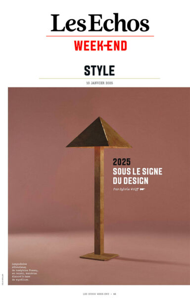Cover of the January 2025 issue of Les Echos Week-end magazine