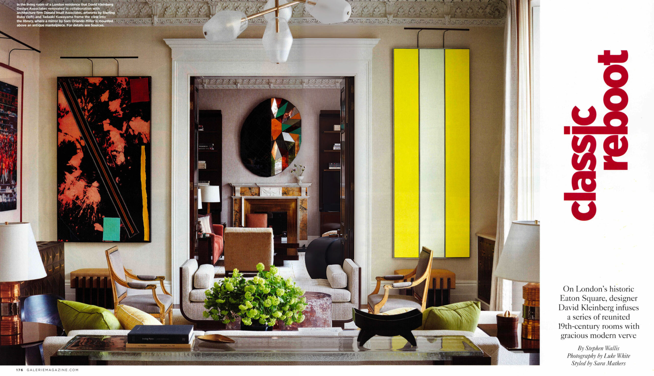 Excerpt from Galerie magazine, Spring 2025 edition