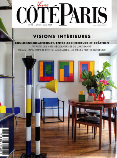 Cover of the magazine “Vivre Côté Paris,” February-March 2025 issue