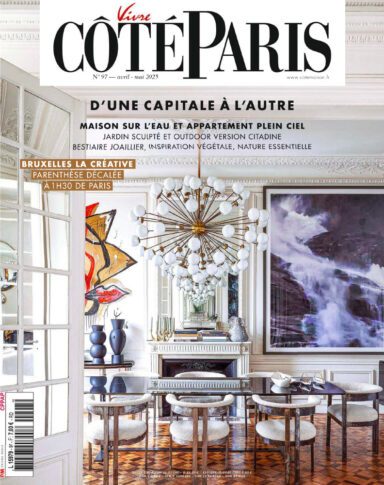 Cover of the April-May 2025 issue of “Vivre Côté Paris” magazine