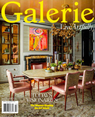 Fall 2025 issue of Galerie magazine