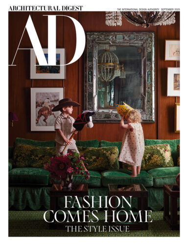 Cover of Architectural Digest magazine, the international design authority, September 2025