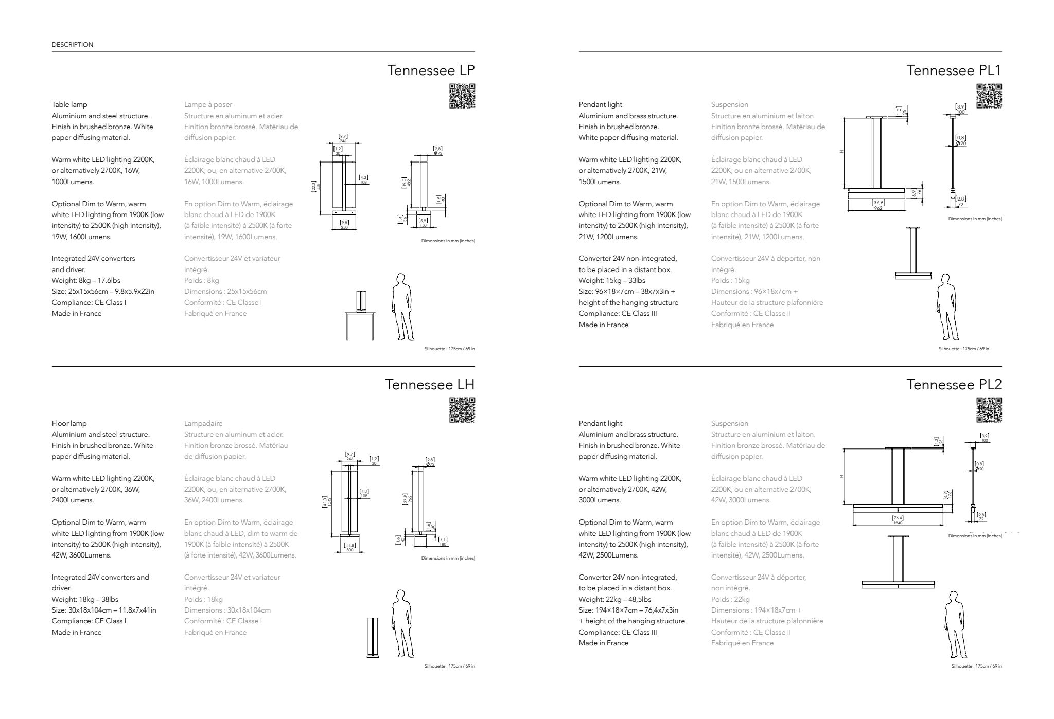 Pages on lighting technology in Ozone Light's Tennessee 2026 booklet 