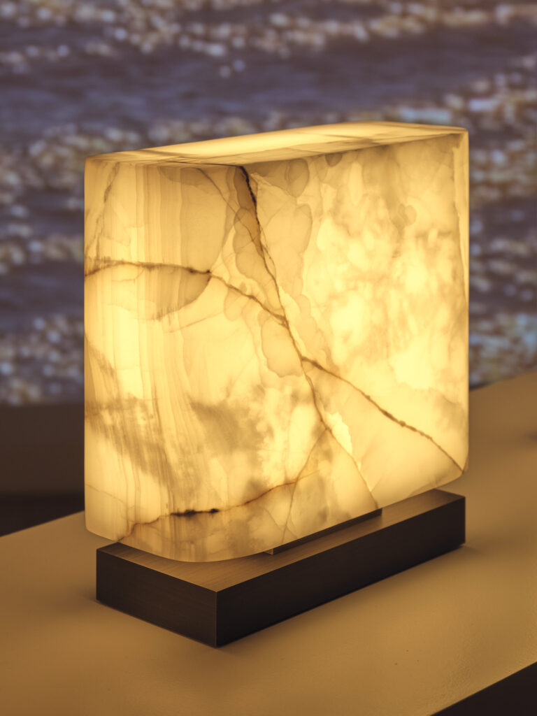 The Embrun LP in onyx by Ozone at the Dawn Light exhibition in New York